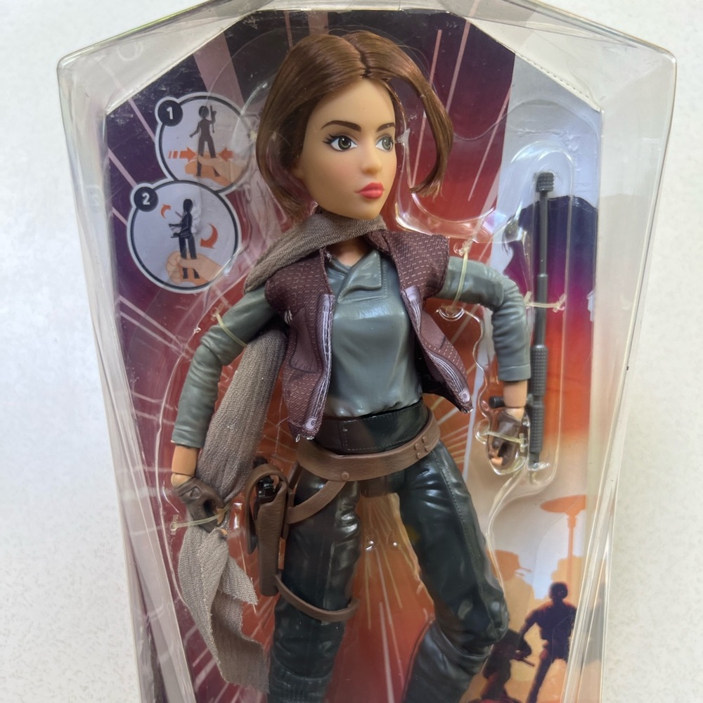 New in Box Disney Hasbro Star Wars Forces of Destiny Doll Jyn Erso